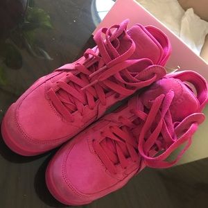 fila all pink shoes
